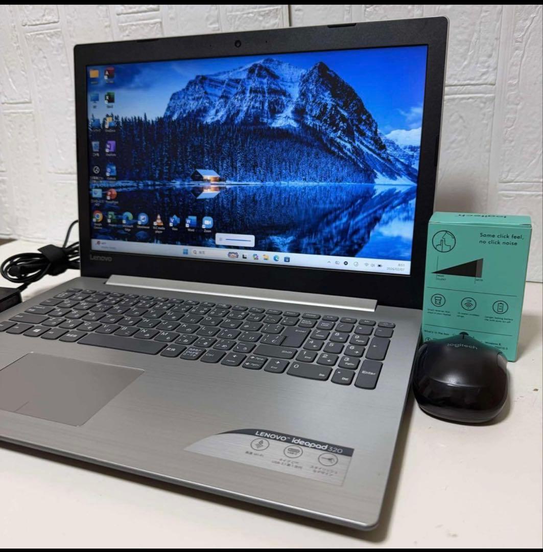 Windows11 オフィス付き　 Webカメラ　LENOVOノートパソコン