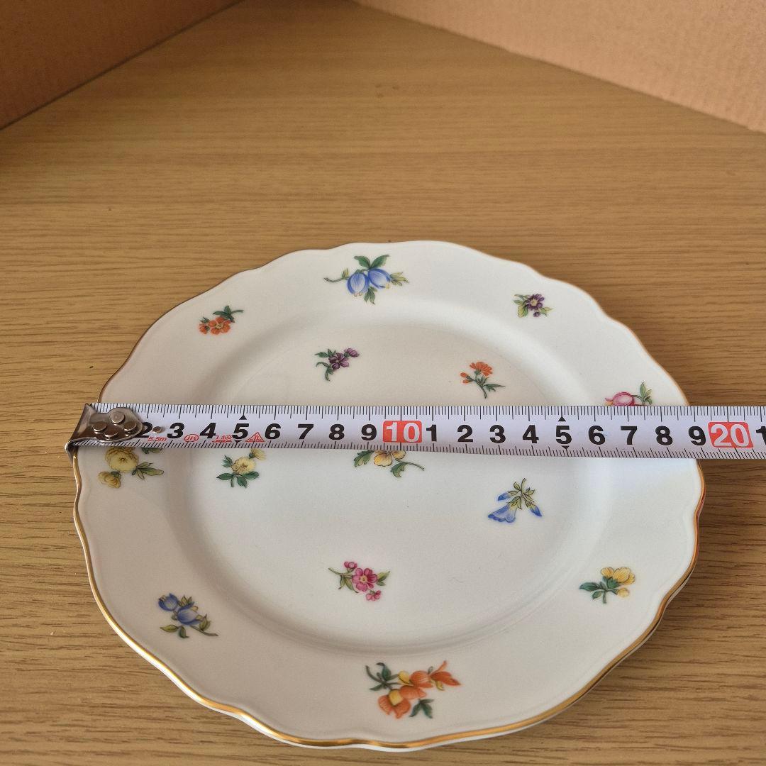 【未使用】フッチェンロイター ミラベル ケーキ皿 19cm 5枚セット 廃盤品