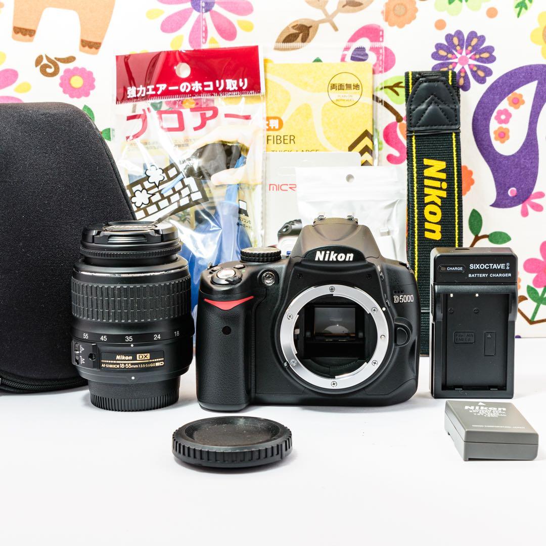 ❤️Nikon ニコンD5000❤️iPhone転送❤️撮影枚数1025枚❤️
