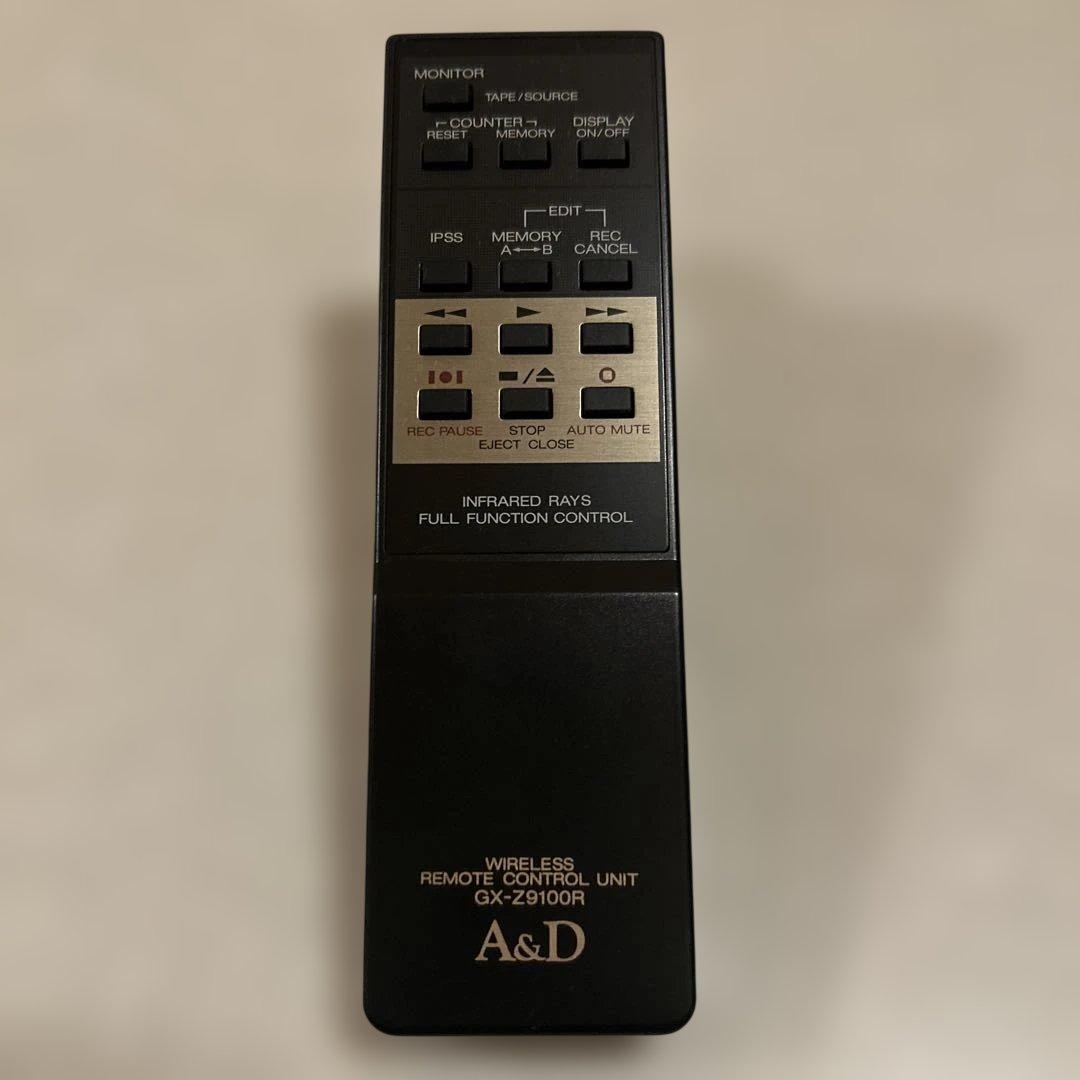 A &D GX-Z9100R リモコン