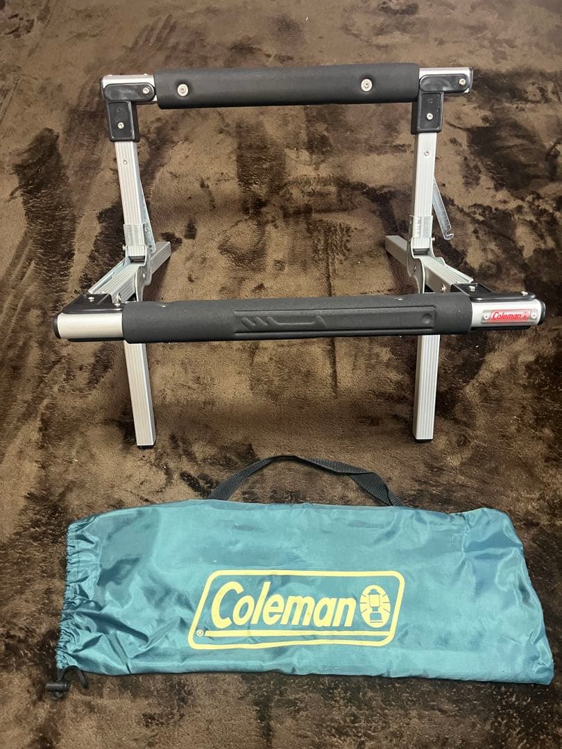 【2点セット】Coleman コンパクトキッチンテーブル+クーラースタンド