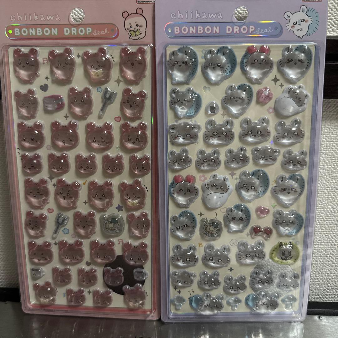 正規品　ちいかわ　ボンボンドロップシール モモンガ ニコニコ ポーズ　古本屋