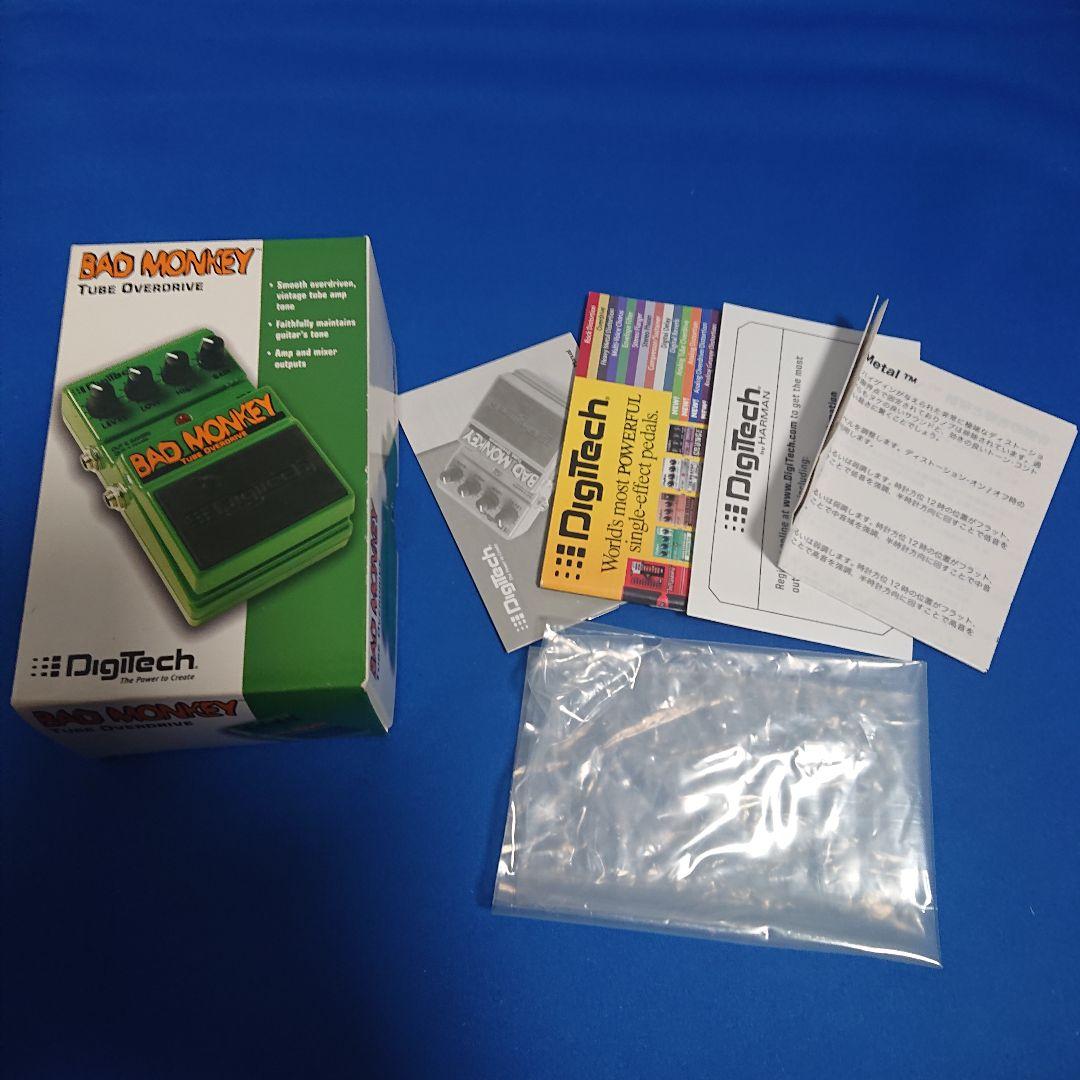 ギター Digitech BAD MONKEY TUBE OVERDRIVE