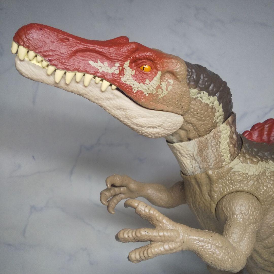 マテル ジュラシックワールド▣スピノサウルス▣ティラノサウルス ダイナソー 恐竜