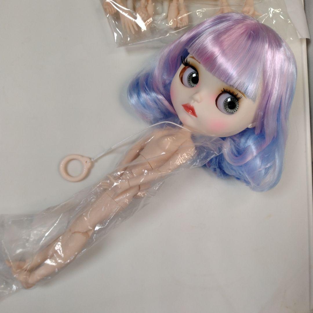 ピンク＆ブルー セミロング 新品アイシードールニューフェイス本体のみ