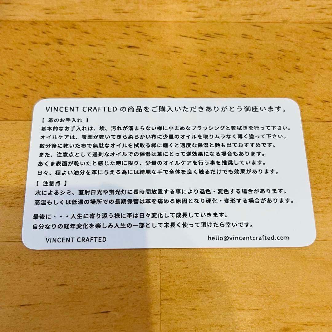 ◾️新品◾️ヴィンセントクラフテッド 栃木レザー ミニ財布 本革 ペイズリー柄