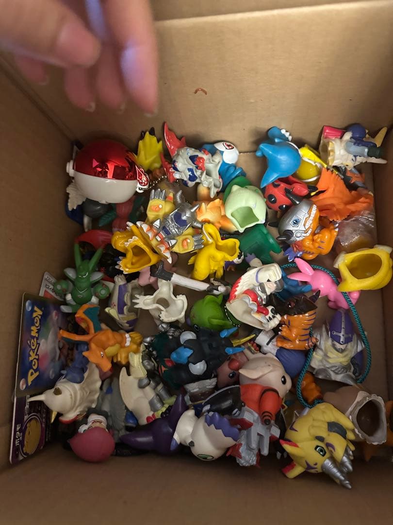 ポケモン 指人形 ソフビ フィギュア　まとめ売り 100体以上 カード　ゲーム