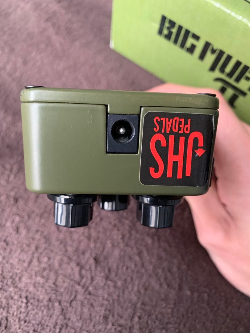 ギター EHX JHS Green Russian Bigmuff Moscow mod