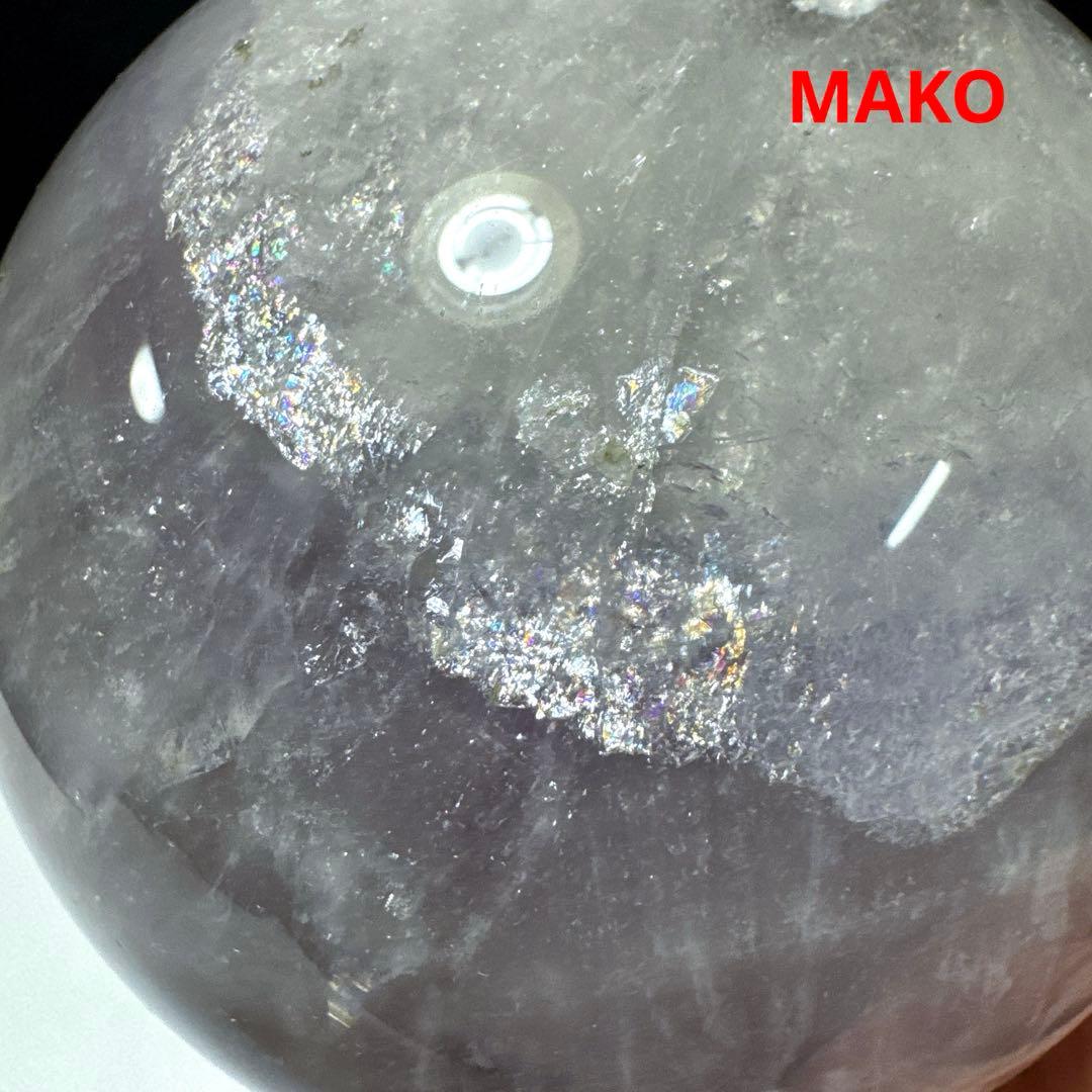 M1916☆アメジスト丸玉90mm1.0Kg☆天然石　原石☆N60109
