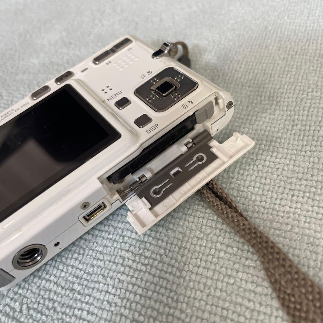 CASIO EXILIM EX-S100デジカメコンデジ ホワイト
