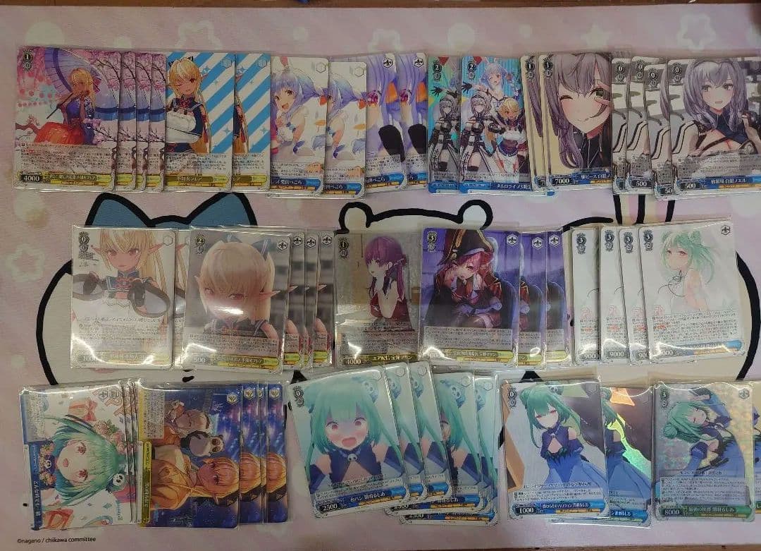 ホロライブ　まとめ売り　ヴァイスシュバルツ