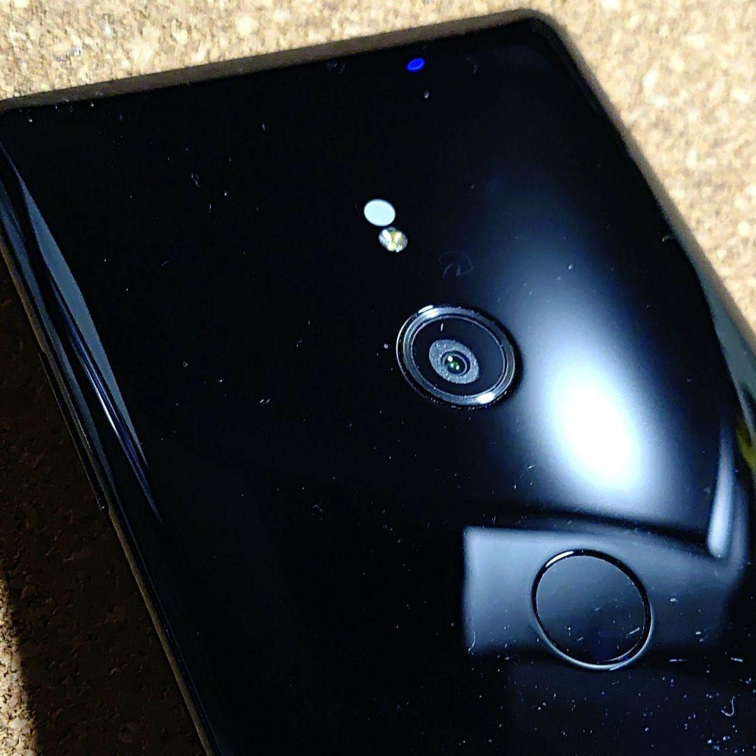 SONY スマートフォン ブラック XPERIA XZ3 SOV39