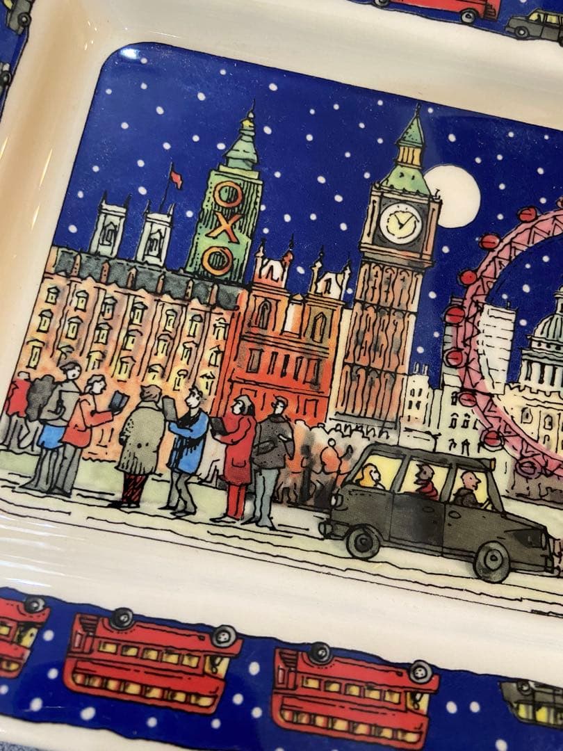 【大皿30cm】エマブリッジウォーター/London at Christmas