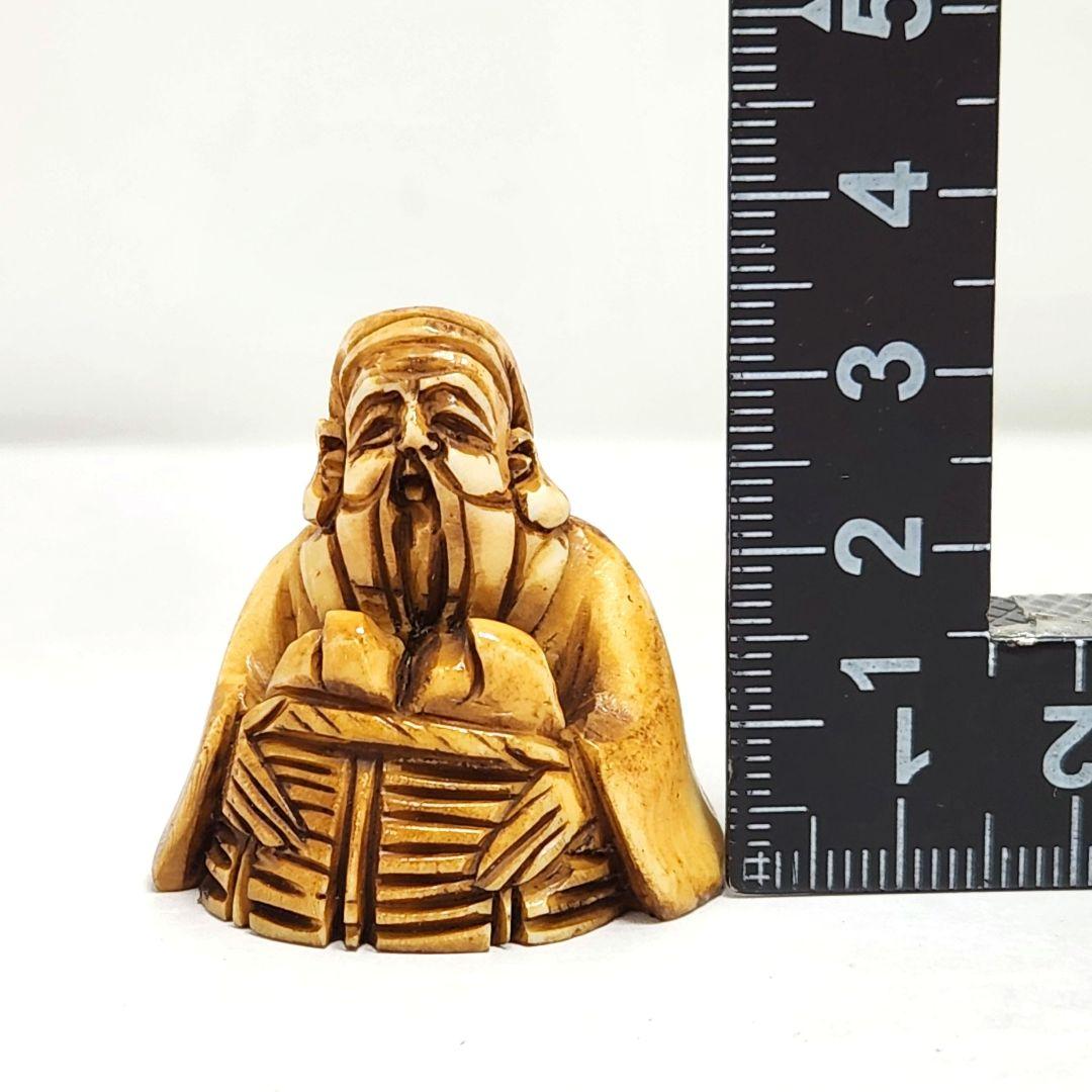 No.4 天然素材 時代物 根付け 提物 総重量17.1g