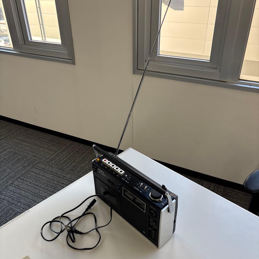 SONY ラジカセ　CF–1900 良品　AMFM カセット再生出来ました。