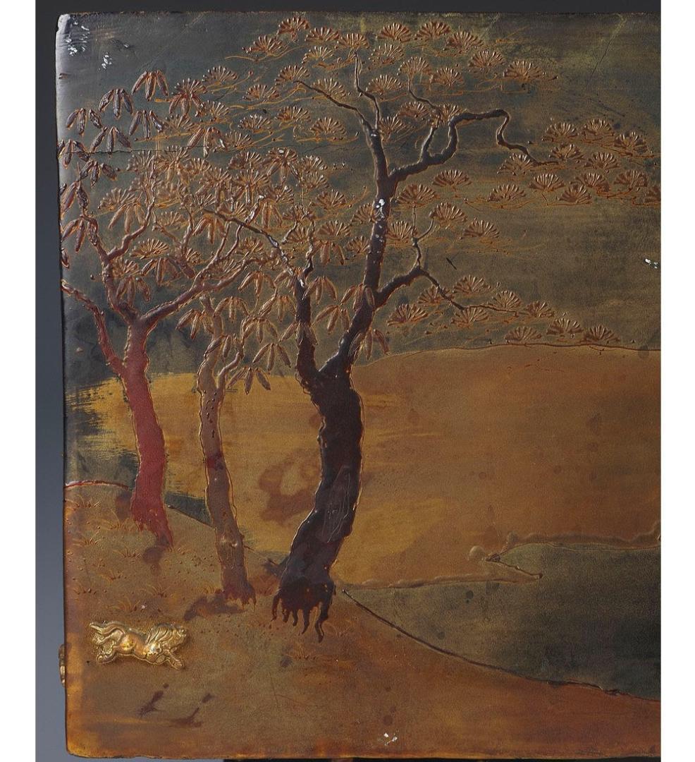 ◆『紀州 徳川家伝来 金銀象嵌 蒔絵 碁盤』三つ葉葵紋◆検）徳川家康 豊臣秀吉