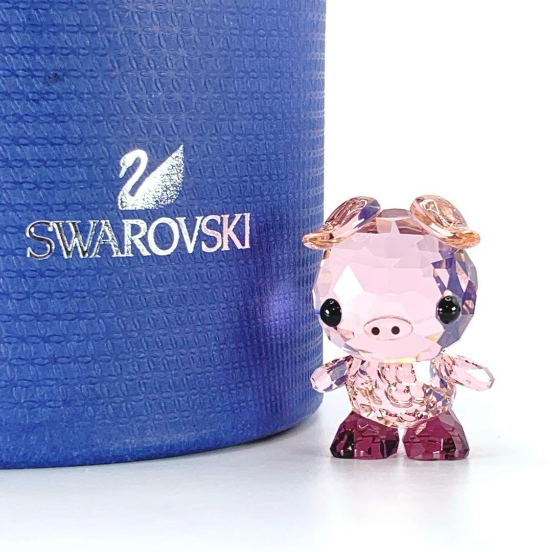 SWAROVSKI　スワロフスキー　フィギュリン　インテリア　十二支　豚　猪