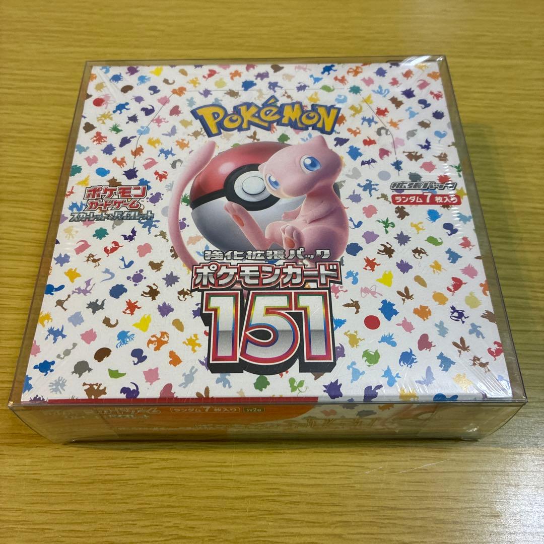 【1ボックス、未開封シュリンク付】ポケモンカード151