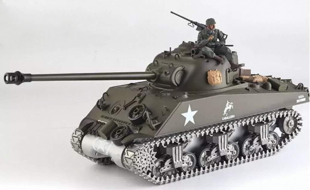 HENGLONG　1/16スケール　半金属製　M4シャーマンラジコン完成品　新品