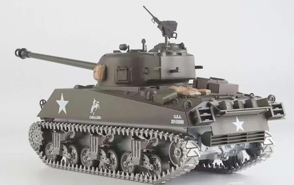 HENGLONG　1/16スケール　半金属製　M4シャーマンラジコン完成品　新品