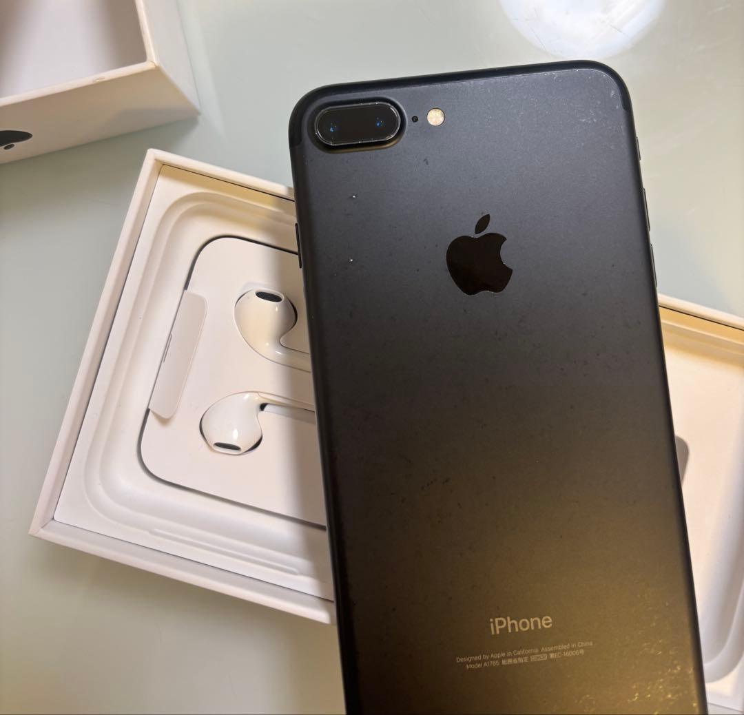 Apple iPhone 7 Plus 128GB ブラック 箱付き【ジャンク】