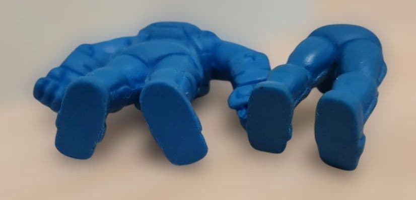 キン消し　青色美品　パート29 稀少（サムソン）ガチャ物