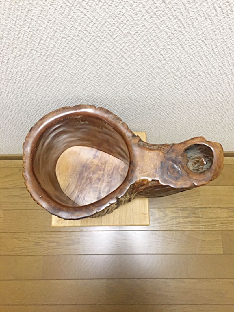 ☆屋久杉☆刳抜花器☆壺☆花瓶☆水盤☆工芸品★食器☆