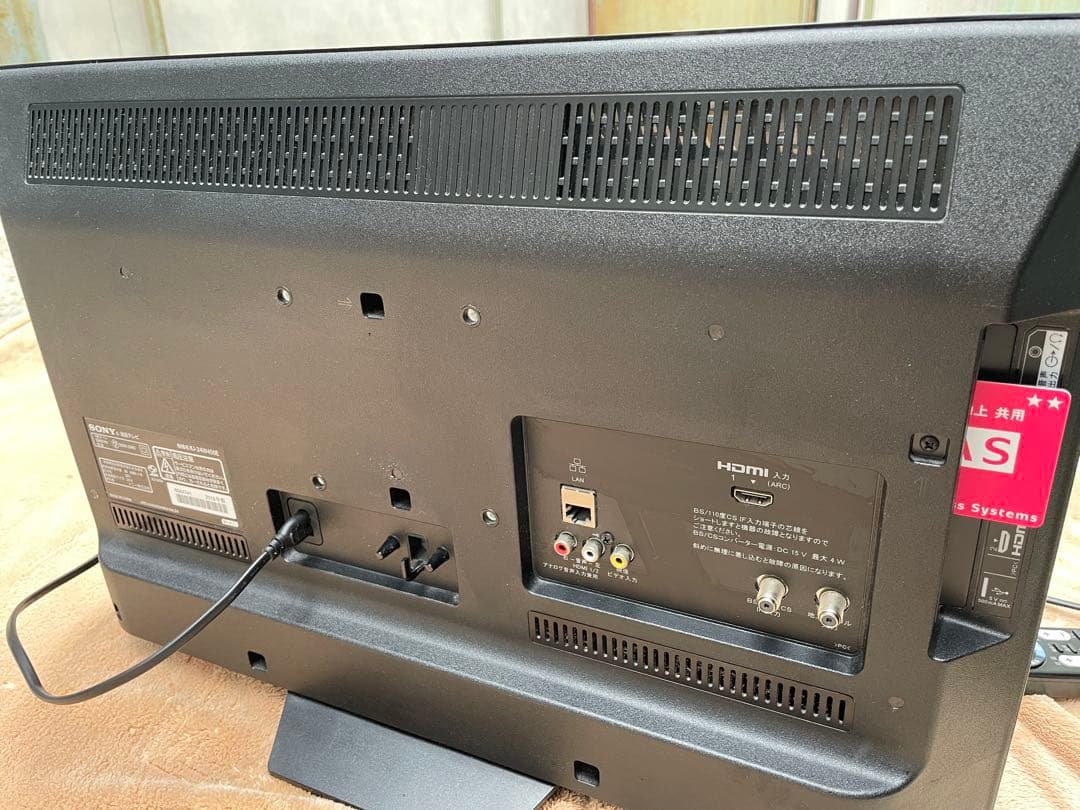 美品　SONY 24型液晶テレビ　BRAVIA KJ-24W450E