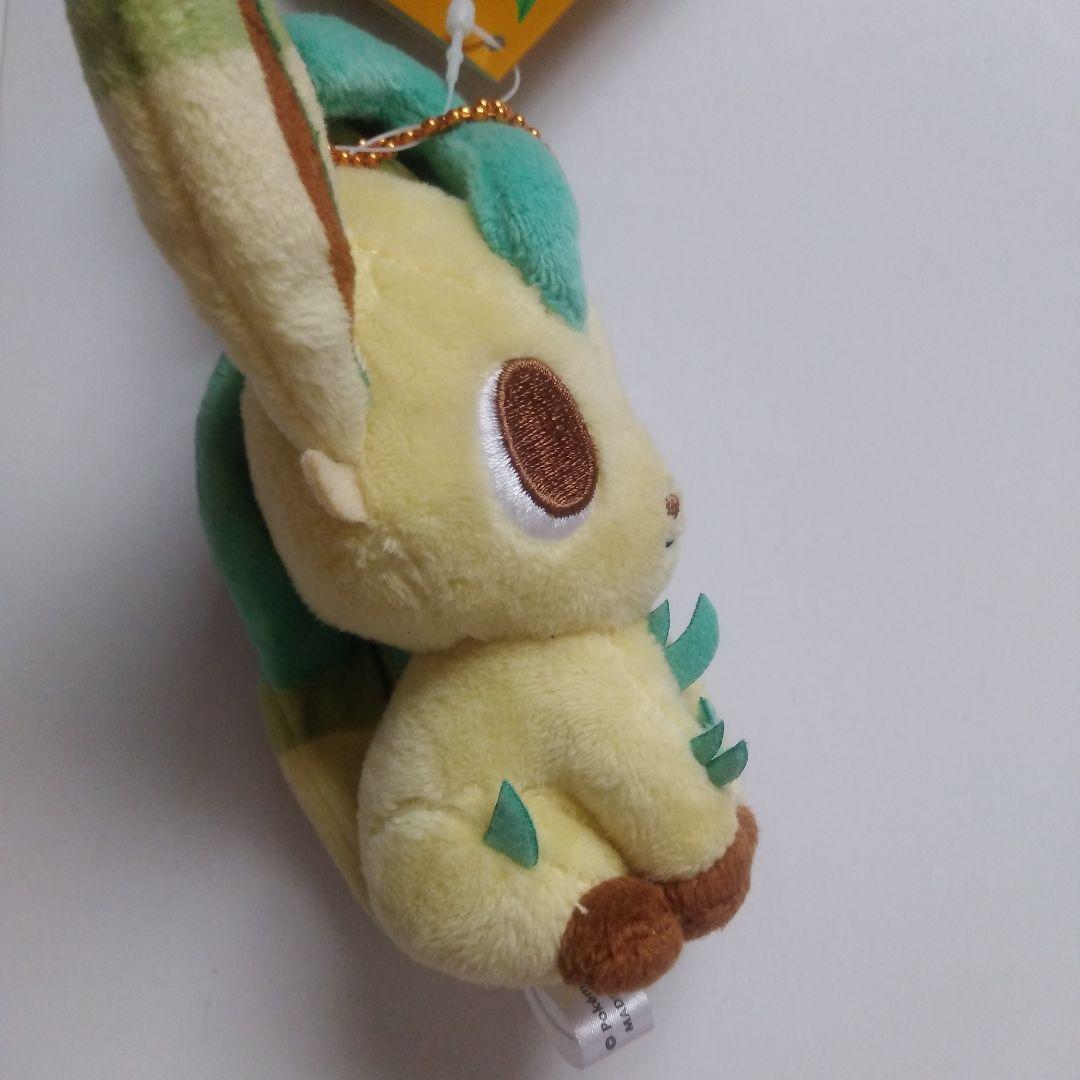 未使用タグ付き｜ポケモン　リーフィア　マスコット　Pokémontime