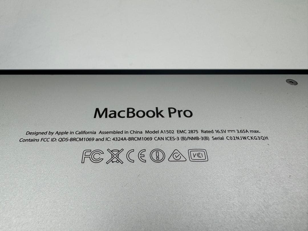 MacBook Pro A1502✨corei5✨メモリ8GB❗️