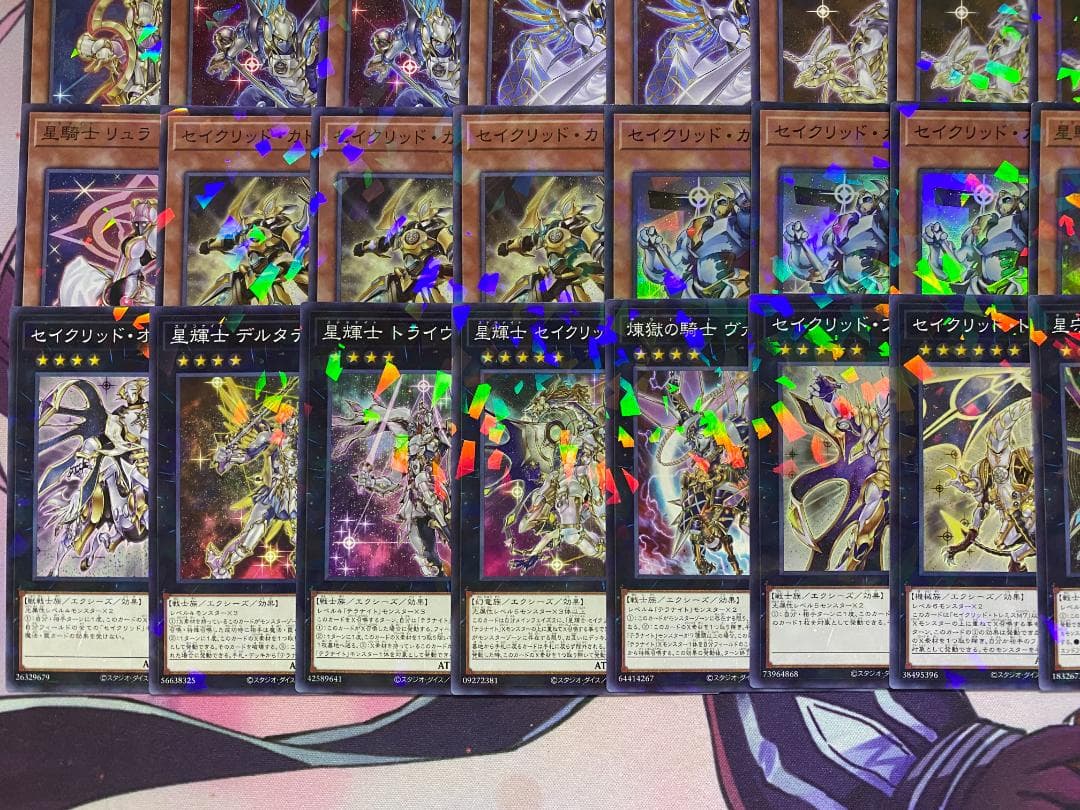 新規採用　遊戯王　テラナイト　セイクリッド　大会構築デッキ