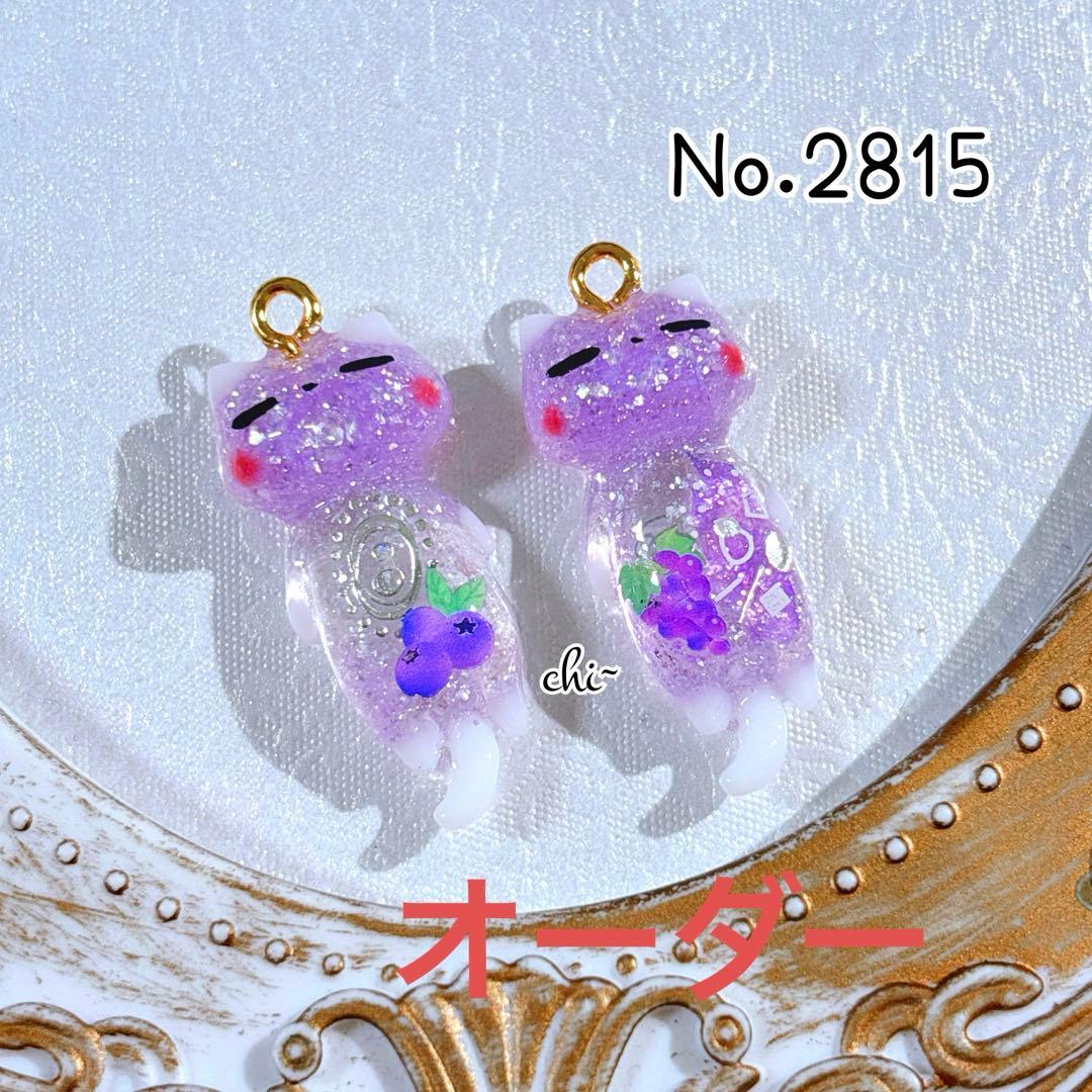 7/17までNO.2813☆失われた野生ねこ 秋 ハンドメイド パーツ チャーム