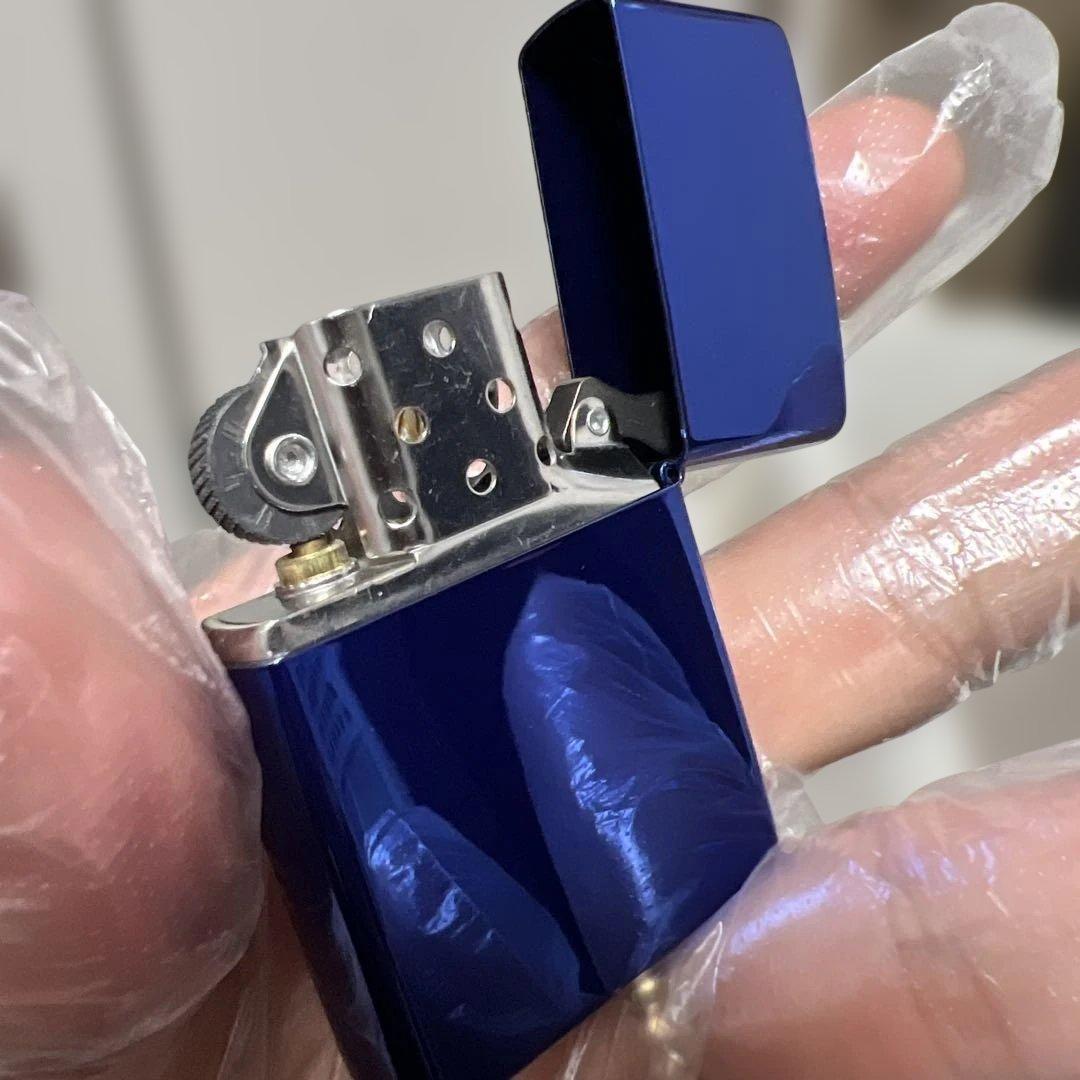 【未使用】MEVIUS（メビウス）オリジナルZippo ブルー 2020年製