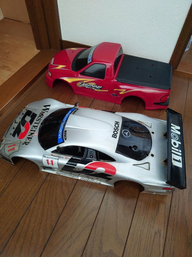 田宮 フォード SVT F-150ライトニング メルセデスCLK-GTR ボディ
