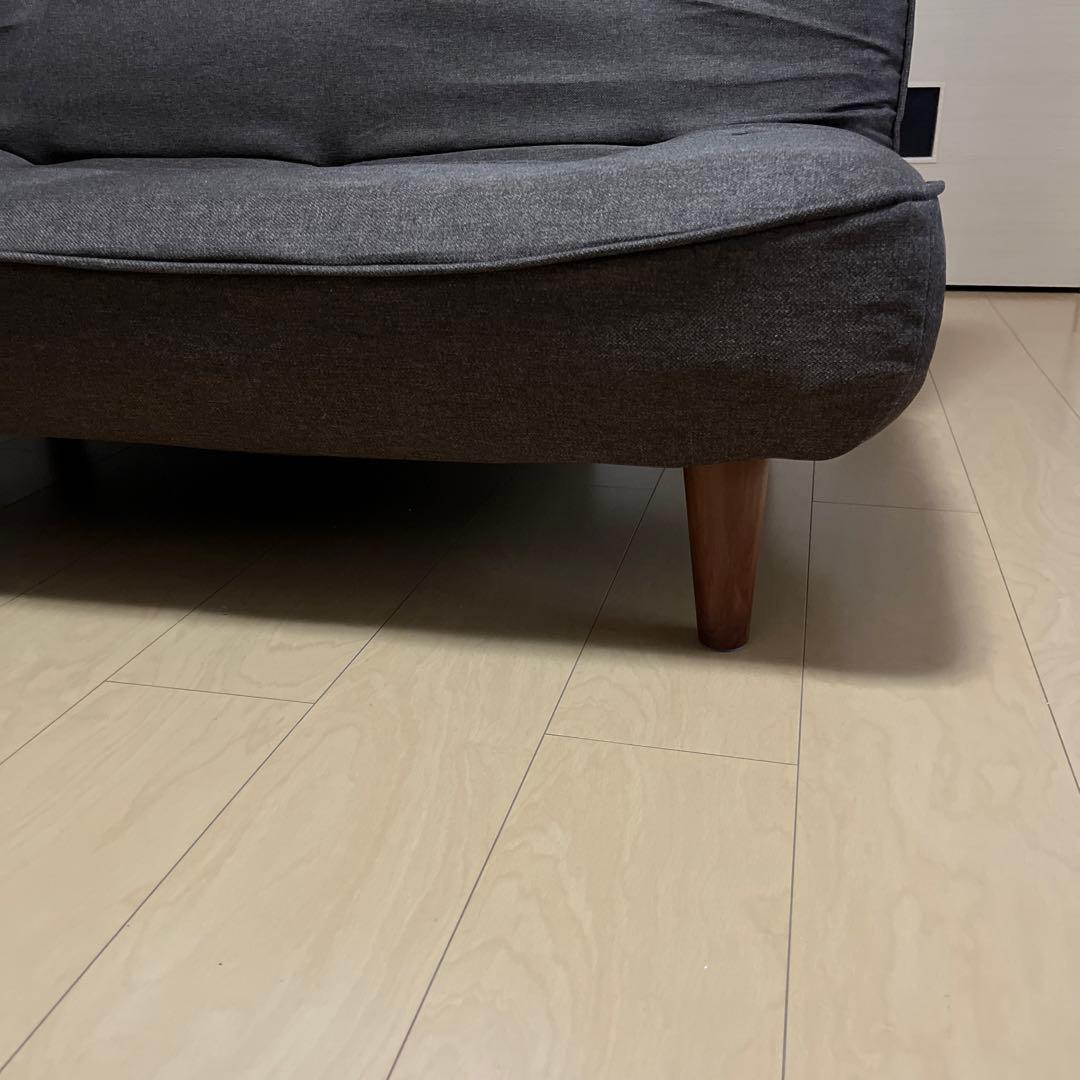 ハイバックコイルソファ　ファブリックタイプ　2人がけ