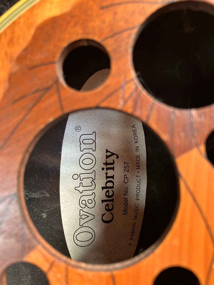 Ovation celebrity エレアコ CP257 ハードケース付