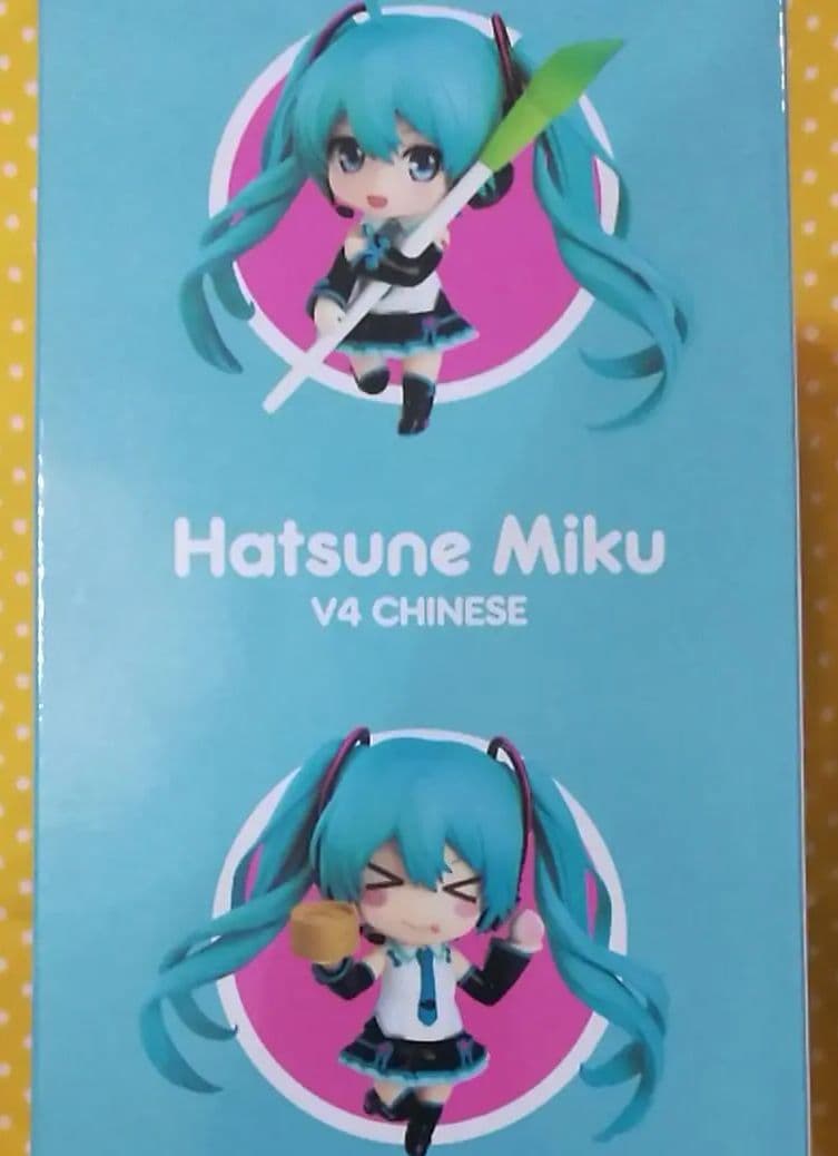 ねんどろいど 初音ミク V4 CHINESE　チャイナ　初期傷　音符の毛パーツ