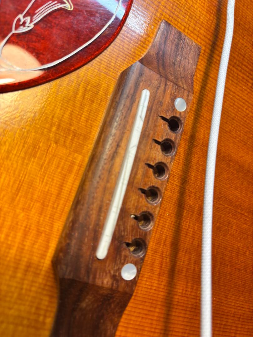 2018 gibson hummingbird vintage サイド割リペア済