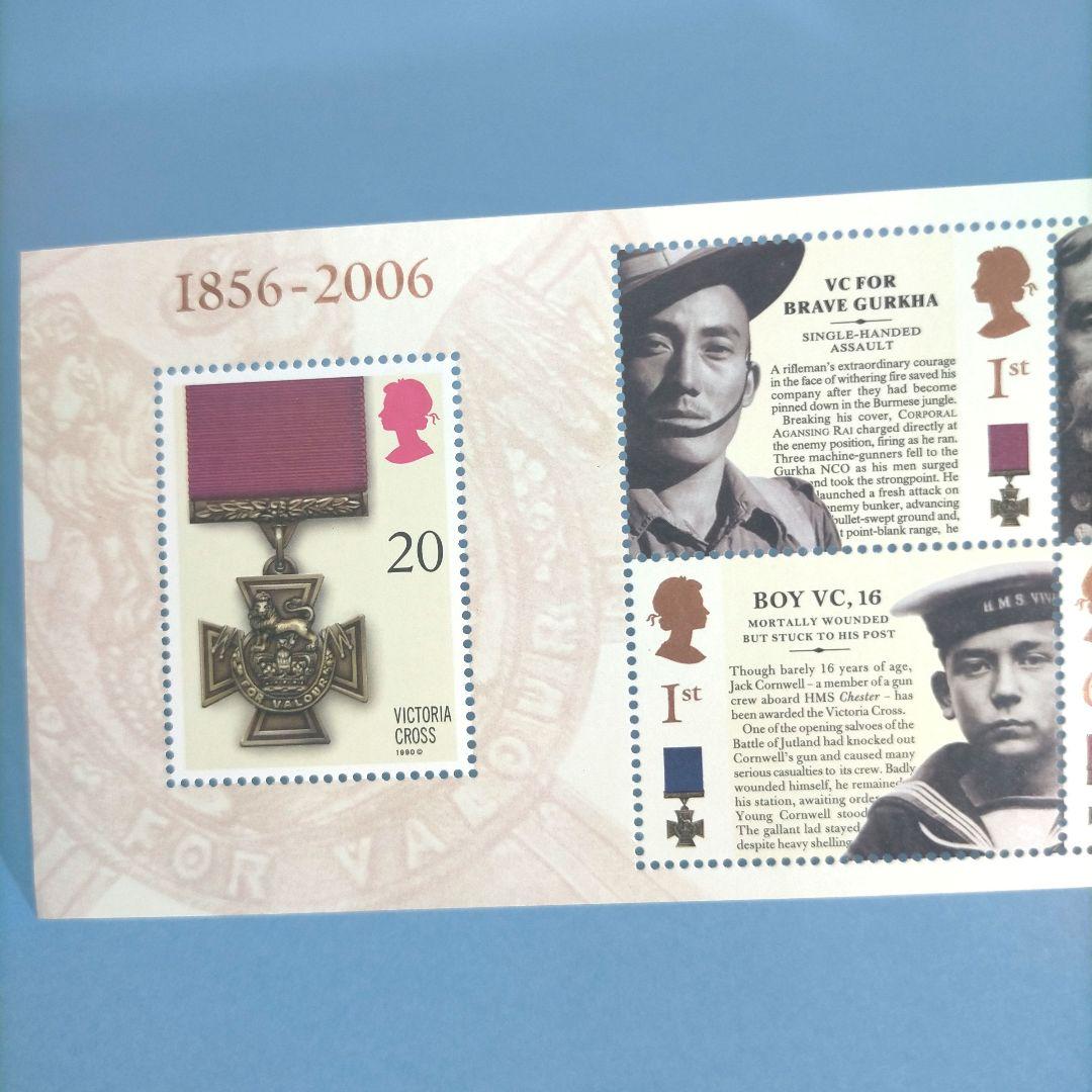 2640 外国切手 イギリス 2006年 ビクトリア十字勲章100周年 未使用