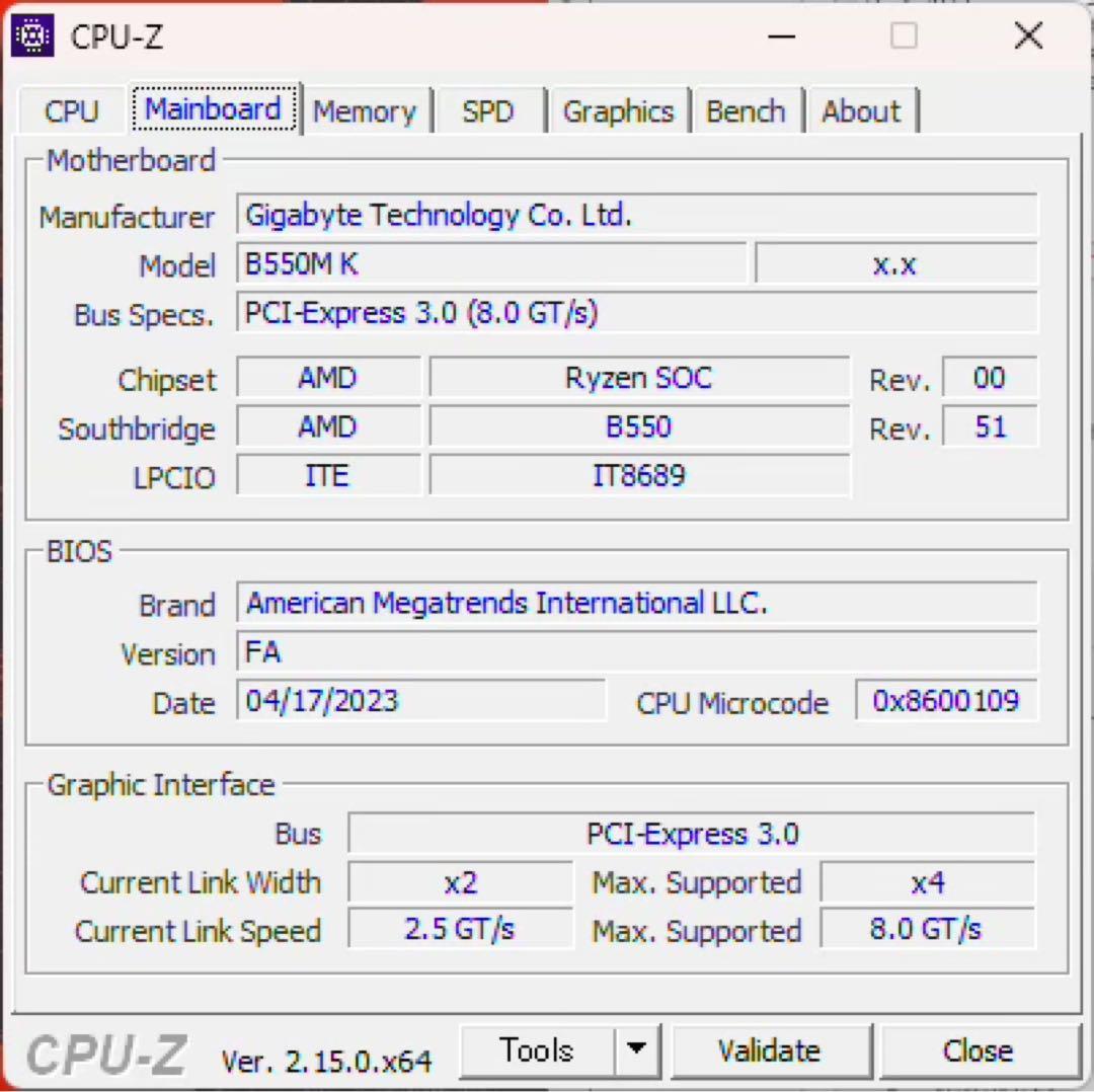【動作確認済】B550M K + Ryzen 5 4500(6C12T)/箱付き