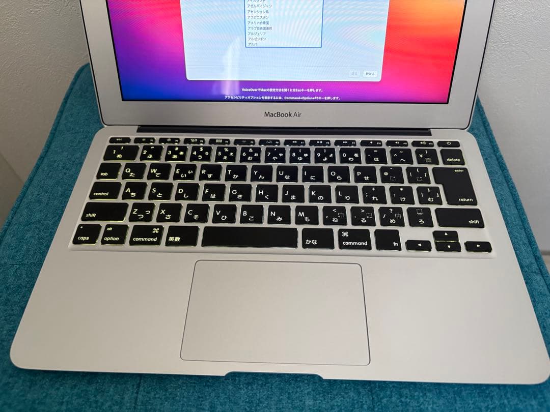 【美品】MacBook Air 11インチ Mid2013 箱付 初期化済