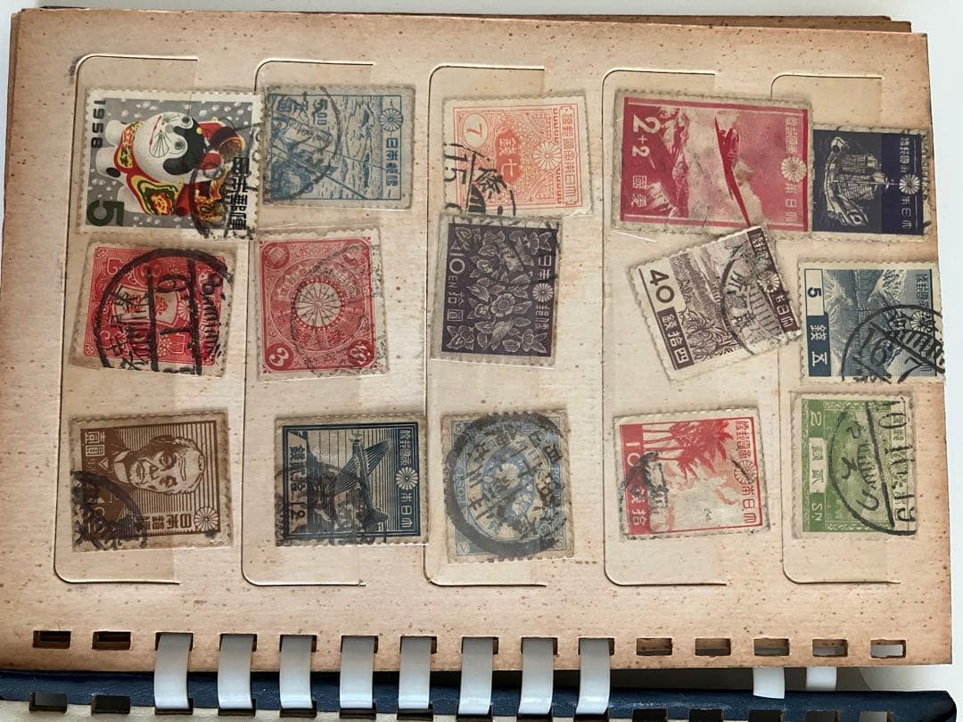 昭和 切手コレクション 日本切手まとめ 1950年代 記念切手 美人画 浮世絵