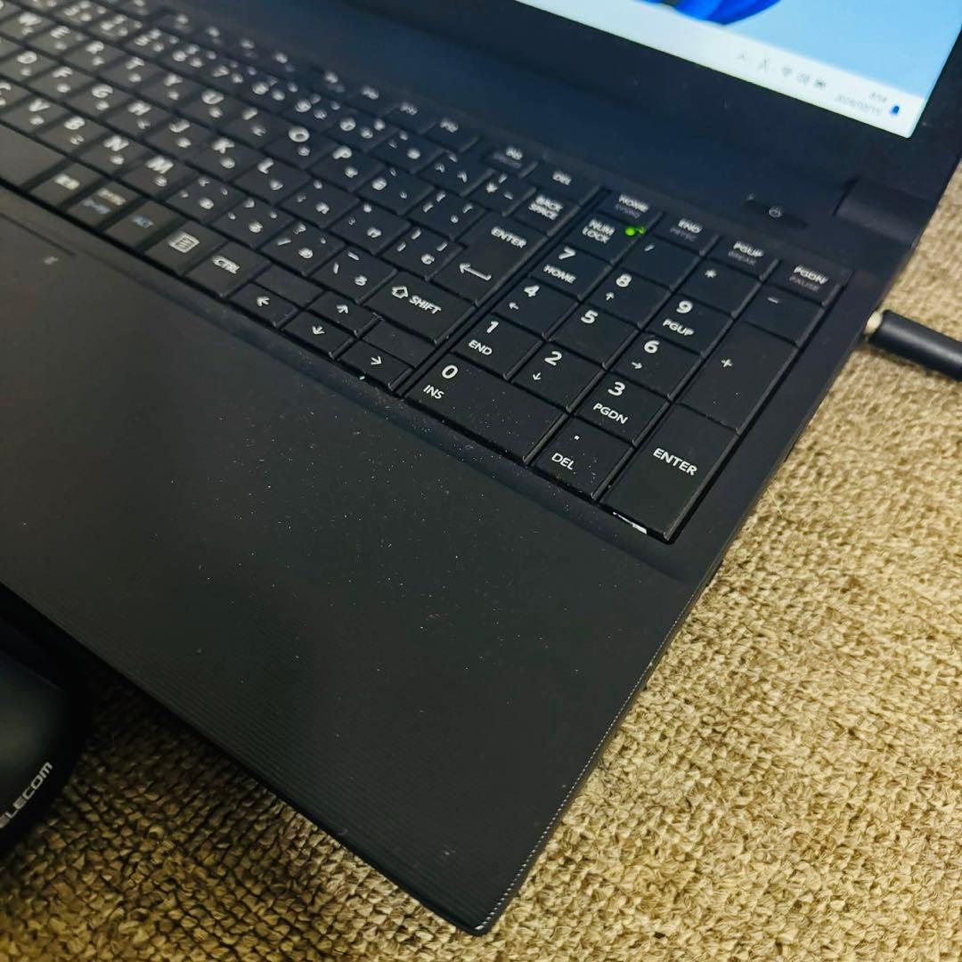 S259 TOSHIBAノートパソコンi5高速SSDサクサク Windows11