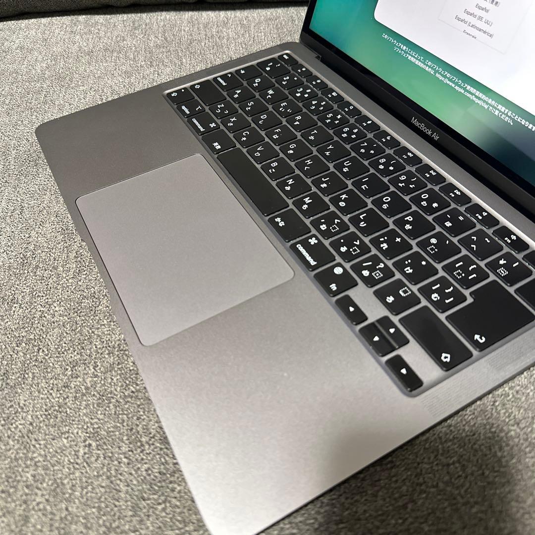 【美品】MacBook Air M1 8GB 256GB バッテリー89%