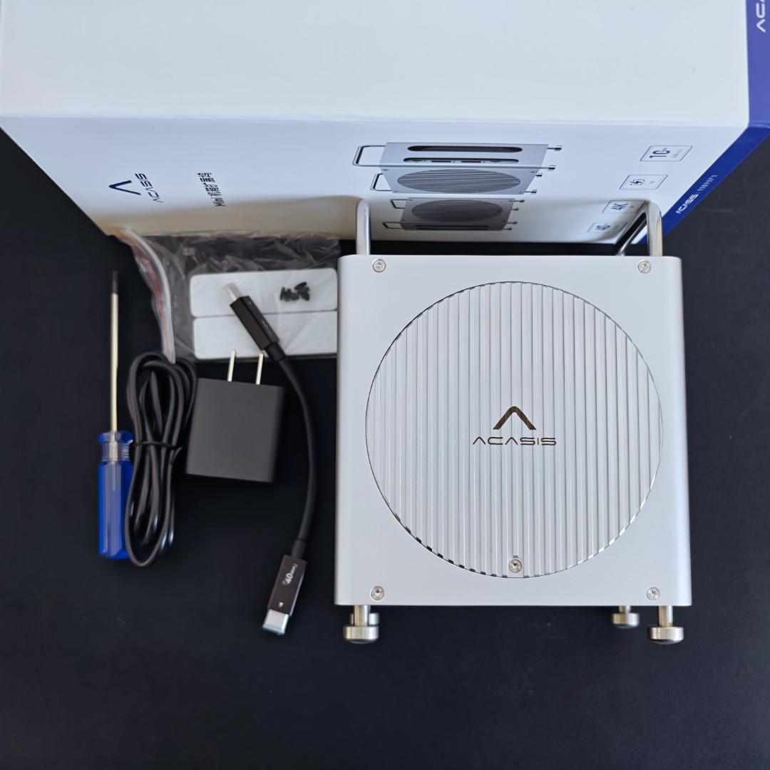 ACASIS 40Gbps Mac mini M4ドッキングステーション