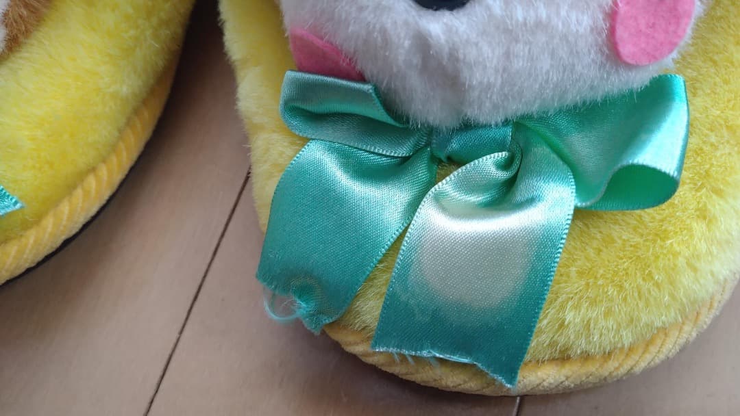 おさるのもんきち　スリッパ　ビンテージ