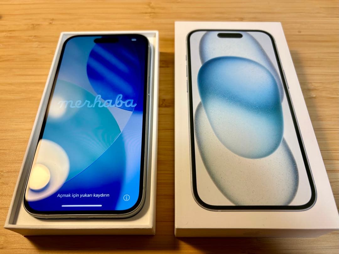 Apple iPhone 15 ブルー 128GB MTML3J/A