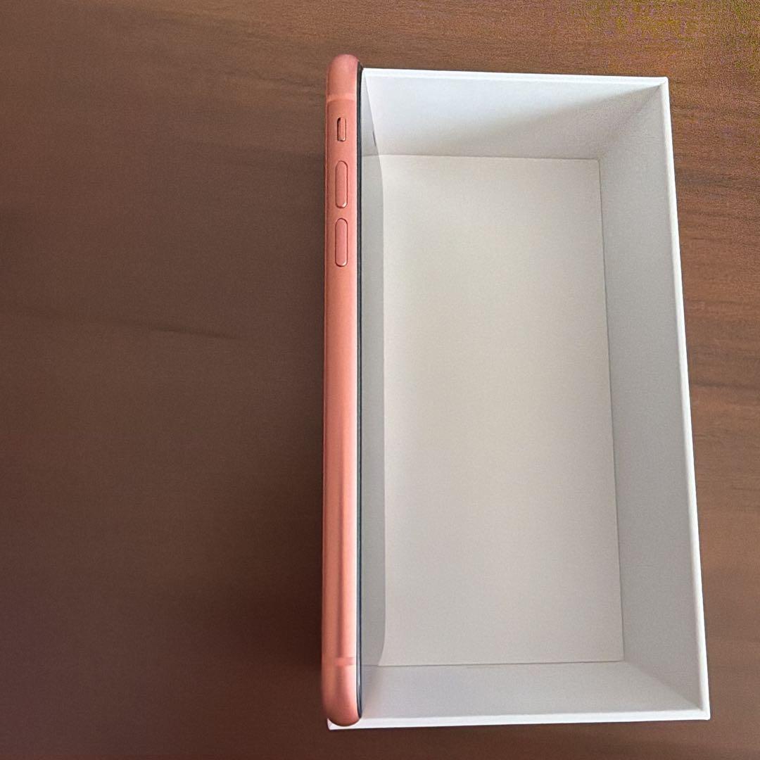 Apple iPhone XR コーラル 65GB 付属品あり