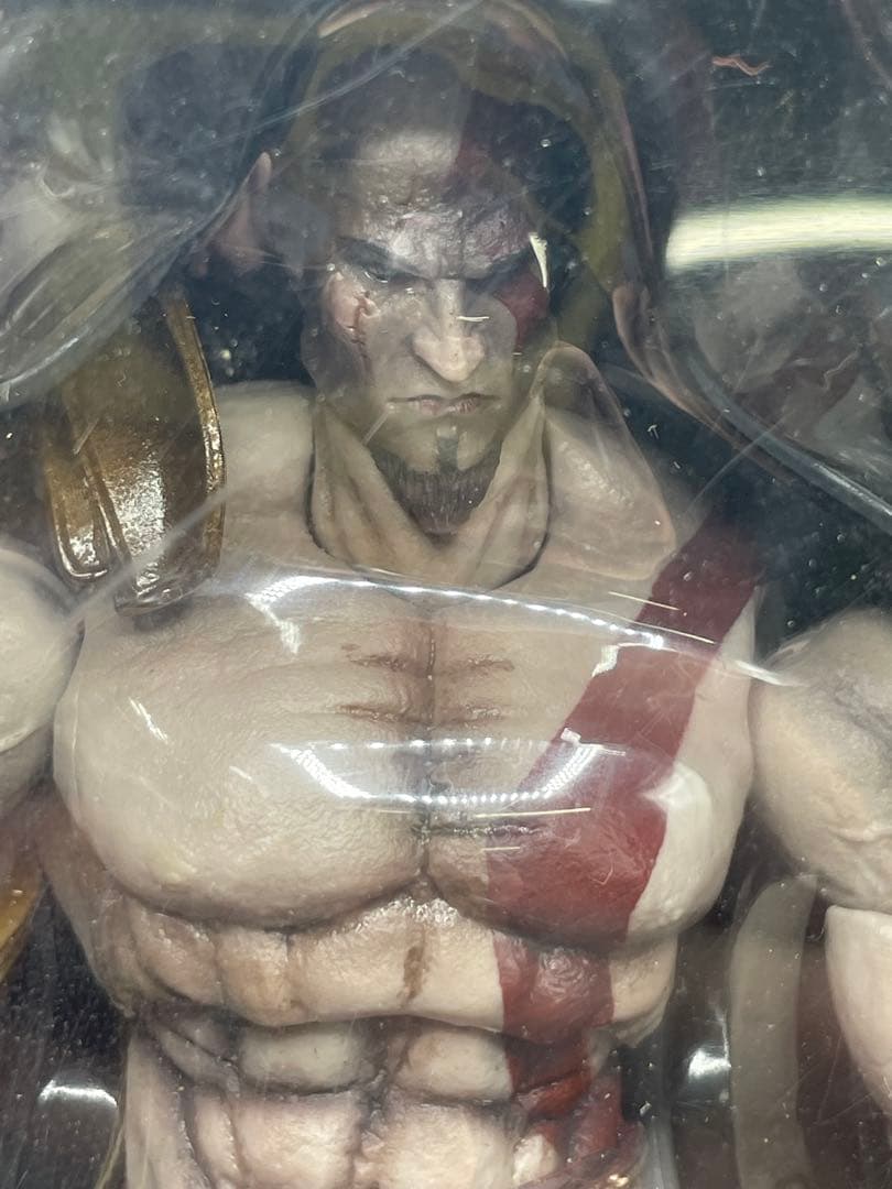 未開封 PLAY ARTS改 クレイトス GOD　OF WAR Ⅲ 箱傷み