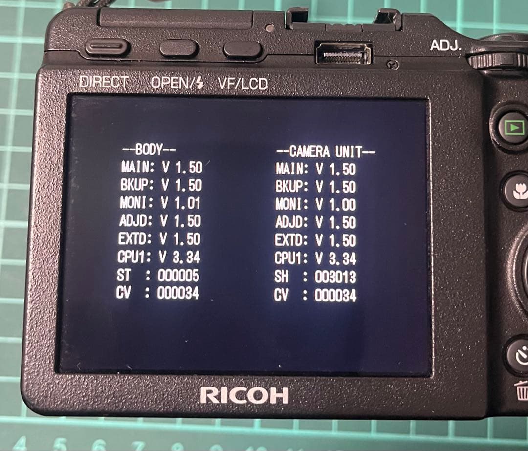 RICOH GXR ボディ